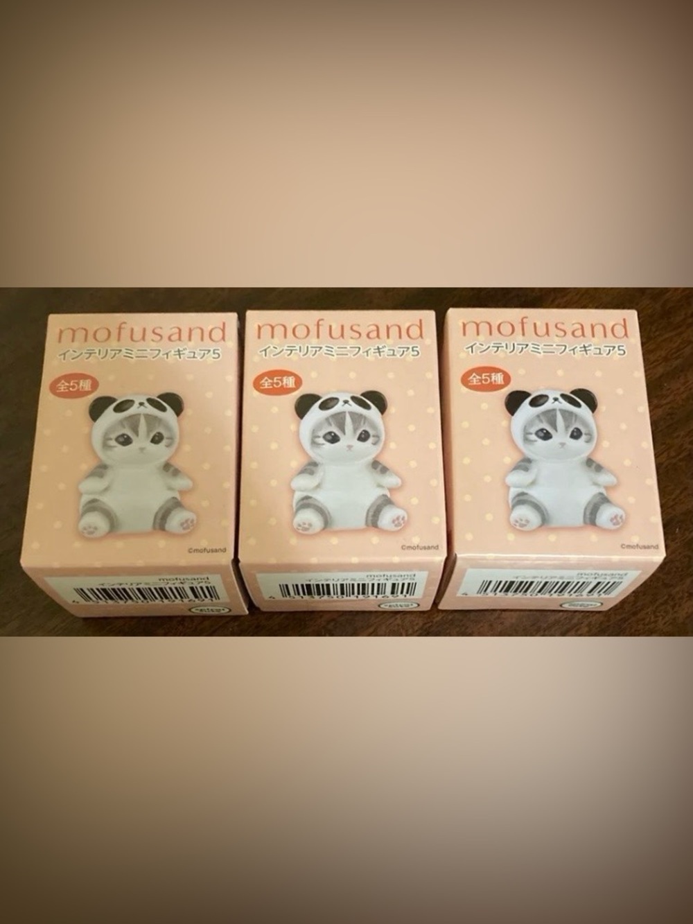 Three Mofusand Series 5 Blind Boxes